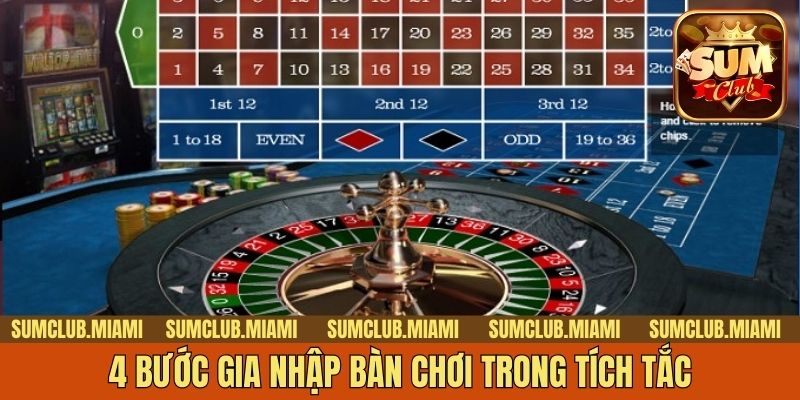 4 bước gia nhập bàn chơi trong tích tắc